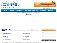 Tablet Screenshot of icontrolenterprise.com